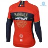 Maillot vélo 2018 Bahrain Merida Hiver Thermal Fleece N001